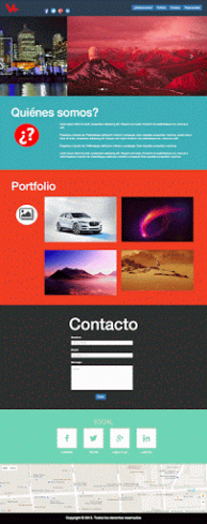 Mockup web - Octavio Zuccolo - 2015