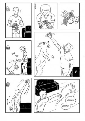 Entrega de Comic - La recompensa - Mariana Ruíz Moreno - 2015