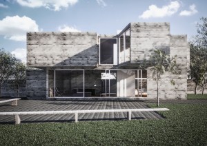 Render exterior - Trabajo Final - Marina Weimann - 2015
