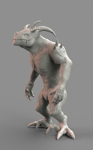 Modelado de Escultura Digital - Gonzalo Ezequiel Gaitán - 2015