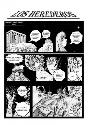 Entrega de Comic - Una historia de Saint Seiya - Estefano, Christian - 2014