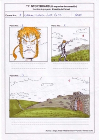 Storyboard: El asalto de Conves - Sergio Ames