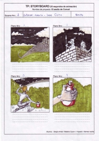 Storyboard: El asalto de Conves - Sergio Ames