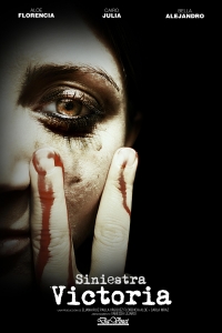 Afiche - Siniestra Victoria - Eliana Ruiz, Paula Vázquez, Florencia Aloe, Carla Mraz.