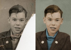 Restauración Fotográfica y Coloreado Digital - Gerardo Santi - 2015