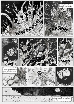 Entrega de Comic - La balada del viejo marinero - Bastián Matiz - 2015