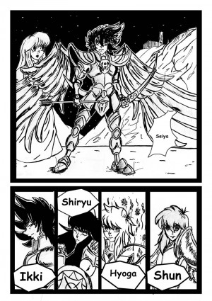Entrega de Comic - Una historia de Saint Seiya - Estefano, Christian - 2014