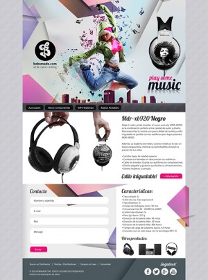 Bobsmade - sitio web