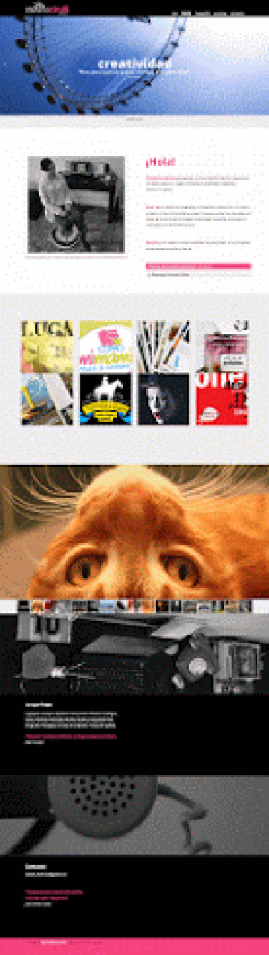 Mockup web - Florencia Stéfano Cirulli - 2015