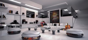 Render interior - Trabajo Final - Sergio Manchego - 2015