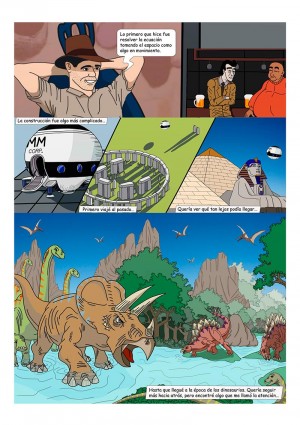 Entrega de Comic - Cazadores (Basado en Asimov) - Mora, Mauricio - 2014