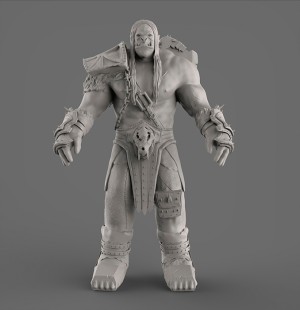 Modelado de Escultura Digital - Franz Ridder - 2015