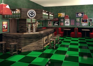 Render interior - Trabajo Final - Alberto Izquierdo - 2015