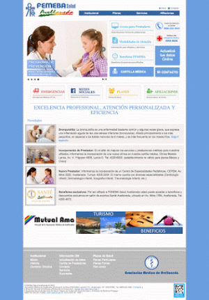 Mockup web - Matías Cristonomo - 2015