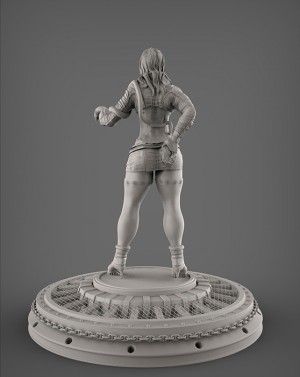 Modelado de Escultura Digital - Germán Velázquez - 2015
