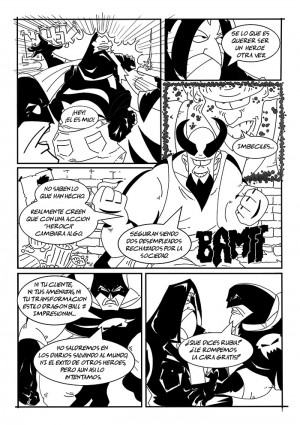 Entrega de Comic - The contractors - Gastón Latorre - 2015