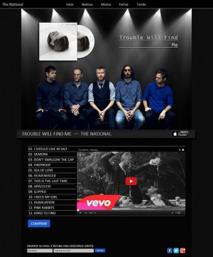 The National - sitio web