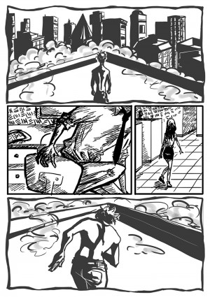 Entrega de Comic - El Salto - Tatiana Belén - 2015
