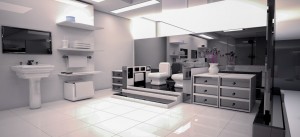 Render interior - Trabajo Final - Sergio Manchego - 2015