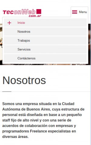 Mockup web - Frissiones, Florencia - 2014