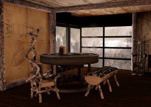 Render interior - Trabajo Final - Grigoriadi, Celina - 2014