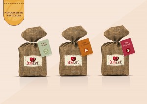 Senticafé - Merchandising