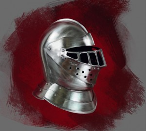 Estudio de Metal - Pintura Digital en Photoshop - Kim Silvia - 2017