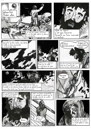 Entrega de Comic - La balada del viejo marinero - Bastián Matiz - 2015