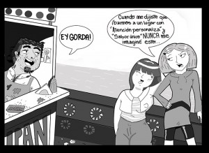 Entrega de Comic - Alta gorda - Mariana Gallo - 2015