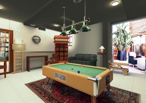 Render interior - Trabajo Final - Loyola, Gabriela - 2014