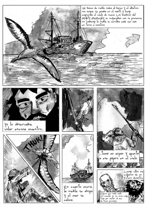 Entrega de Comic - La balada del viejo marinero - Bastián Matiz - 2015