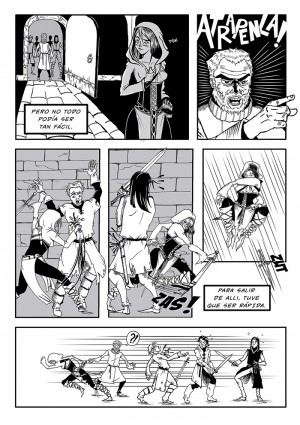 Entrega de Comic - Midnight thief - Gabriela Centurión - 2015
