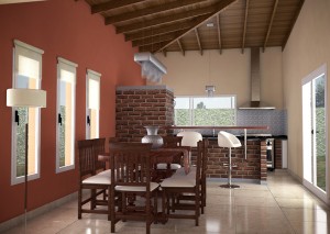 Render interior - Trabajo Final - Calderón, Eleonora - 2014