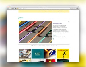 Mockup web - Piantanida, María Florencia - 2014