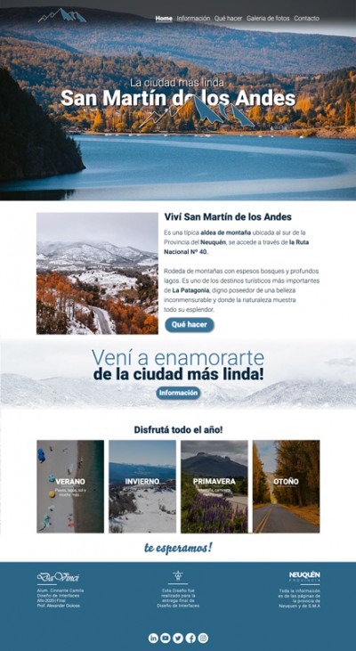 Diseño de Interfaces - Camila Cinnante - 2021