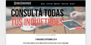 Mockup web - Ormazabal, Nicolás - 2014