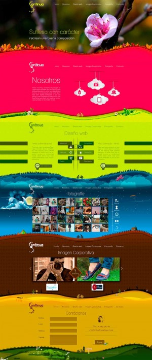 Mockup web - Gomez, Catherine - 2014