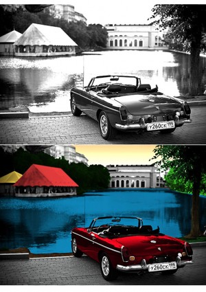 Colorizado digital en Photoshop - Elizabeth Ziloni - 2015