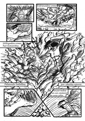 Entrega de Comic - Enfrentamiento - Facundo Pitton - 2015
