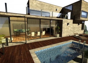 Render exterior - Trabajo Final - Montedoro, Diego - 2014