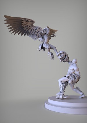 Escultura Digital con ZBrush - Ocampo López Julio César - 2018