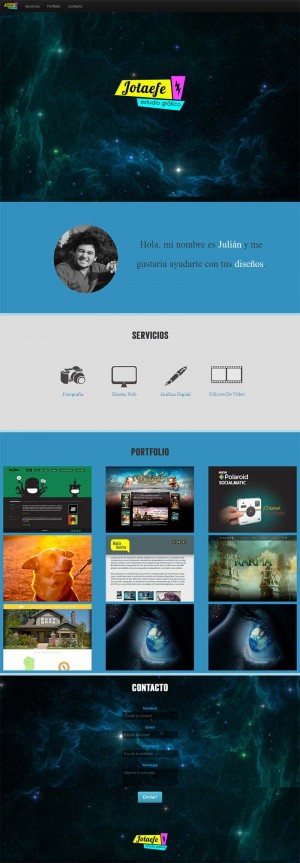 Mockup web - Fernandez, Julian - 2014