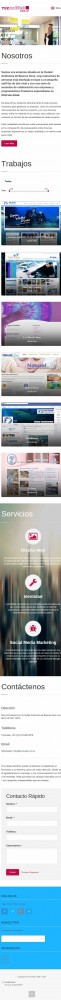 Mockup web - Frissiones, Florencia - 2014