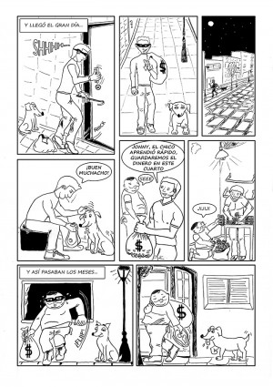 Entrega de Comic - La recompensa - Mariana Ruíz Moreno - 2015