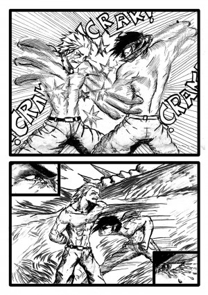 Entrega de Comic - Enfrentamiento - Facundo Pitton - 2015