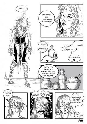 Entrega de Comic - Midnight thief - Gabriela Centurión - 2015