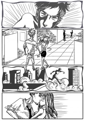 Entrega de Comic - El Salto - Tatiana Belén - 2015