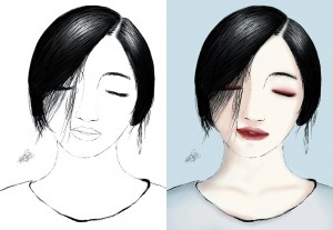 Colorizado digital en Photoshop - Alison Ramos - 2015