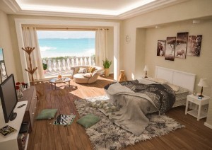 Render interior - Trabajo Final - Leonardo Benitez - 2015