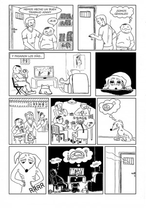 Entrega de Comic - La recompensa - Mariana Ruíz Moreno - 2015